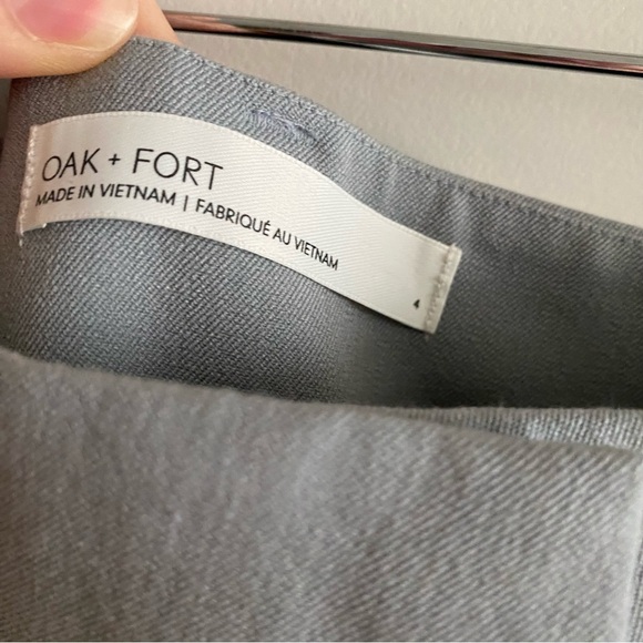 Oak and Fort light blue/grey trousers wide leg - Picture 3 of 6